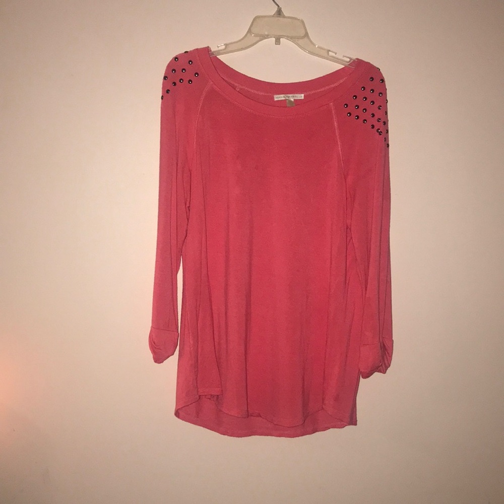 Loose fit long sleeve top